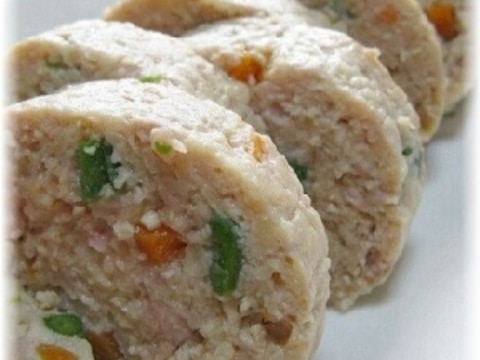 レンジで簡単 ヘルシー鶏ひき肉の和風ミートローフ レシピ 作り方 By はなまる子 楽天レシピ